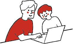 子供を抱いたお母さんの素材